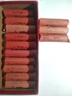 13 Lincoln Wheat Cent Teens and 20's Rolls - 650 Average Circulated Pennies