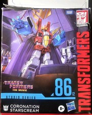 Transformers The Movie Studio Series 86 Coronation Starscream Figure - Open Box