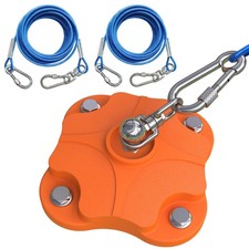 Heavy Duty Dog Tie Out Stake for Outside, Yard  Camping with 2x20ft Cables f...