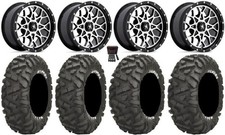 Msa Portal 14 Wheels Machined 26 Bighorn Tires Honda Pioneer