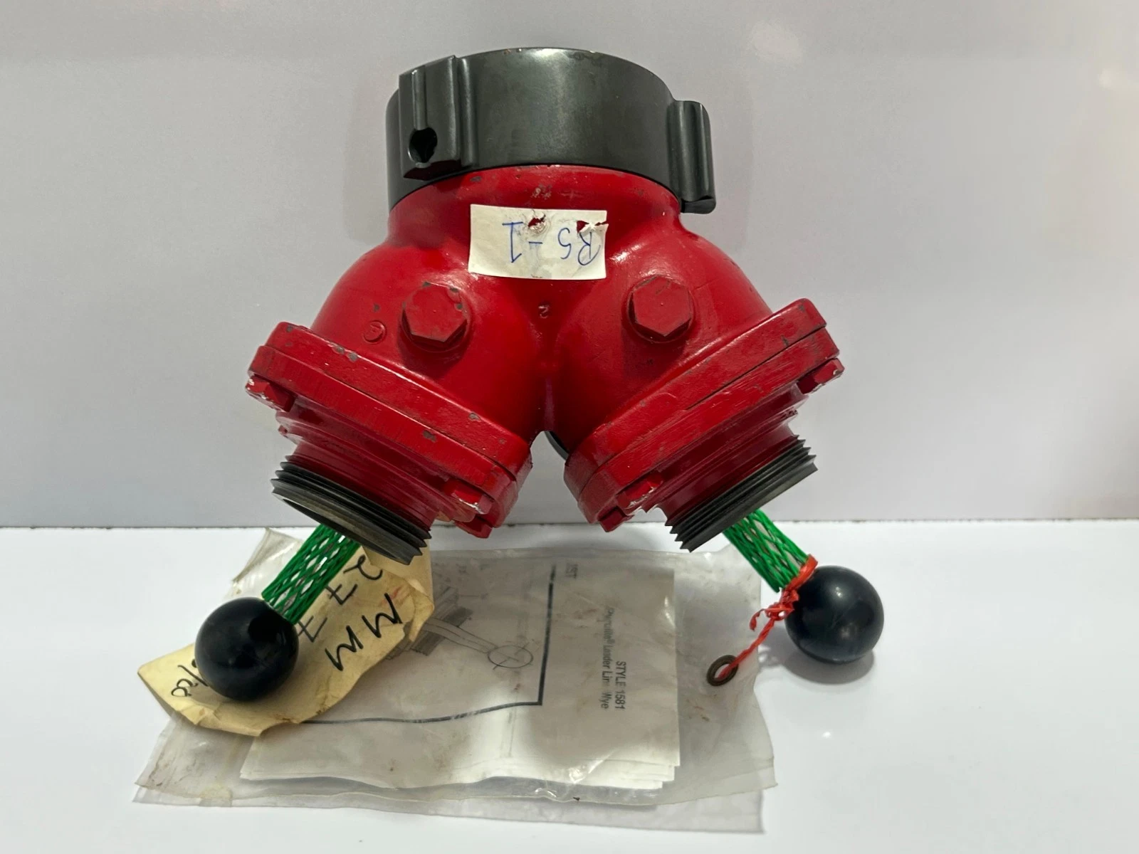 LEADER LINE WYE- PYROLITE 2.5 x 1.5