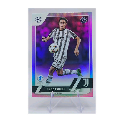 2022-23 Topps 1st. Edi Club Comp Nicolo Fagioli Juventus RC *Purple Foil /30*