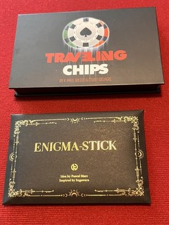 Traveling Chips by R. Paul Wilson & Enigma Stick by TCC Magic TWO ITEM BUNDLE
