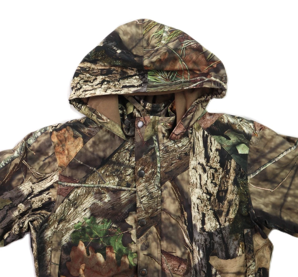HERTER’S Cabela’s Womens XL Snow Mossy Oak Camo Hunting Suit One Piece Coveralls - Image 3 of 4
