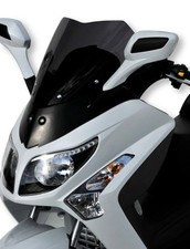 SYM 125 300 GTS EVO -09/12 -  BULLE PARE BRISE SPORT ERMAX NOIRE CLAIRE - 038800