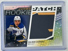 25/26SP Game Used Jumbo Rookie Patch St.Louis Blues Dalibor Dvorsky /25 JRP-DD