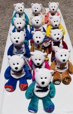 Vintage Limited Treasures Coin Bears, Set of 13, Year 2001