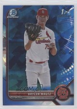 2022 Bowman Chrome Draft Sapphire Edition Brycen Mautz #BDC-124 0y2q