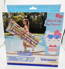 Swimways Hello Kitty  Friends Suntanner Inflatable Pool Float