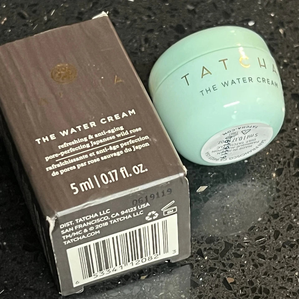 Tatcha The Dewy Skin Cream + Water Cream Ultra Hydrating Travel 5mL / 0.17oz Ea. - Image 3 of 4