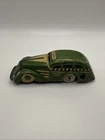 VINTAGE MARX TIN WIND UP TOY GREEN TRICKY TAXI #7108 USA MADE 4.5” TOY No Key