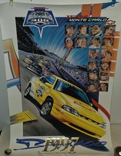 Vtg 1997 Brickyard 400 Chevy Monte Carlo Pace Car NASCAR Dealer Showroom Display