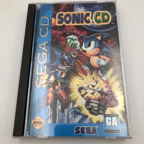 Sonic CD (Sega CD, 1993) CIB