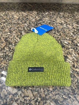 Columbia Whirlibird Cuffed Beanie, Radiation/Shark Marled Logo (New w/Tags)
