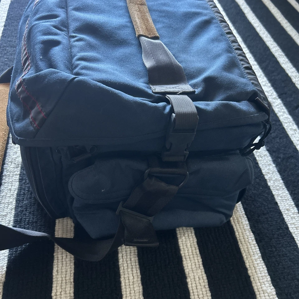 Tamrac Model 610 Pro System 10 Camera Shoulder Bag 20x11x11 Blue USA Vintage - Image 3 of 4