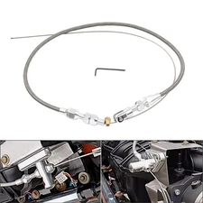 48'' Conversion Braided Throttle Cable Kit For Chevy LS1 Engine 4.8L 5.3L 5.7L