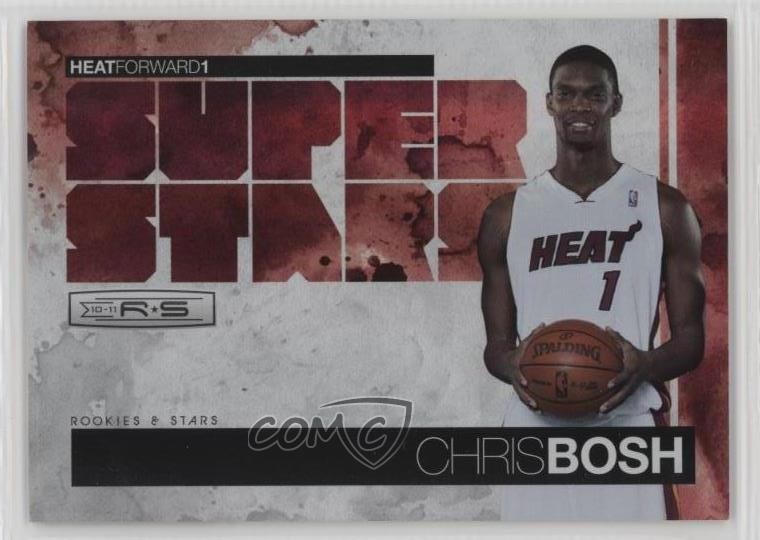 2010-11 Panini Rookies & Stars Superstars Holofoil 53/199 Chris Bosh #15 HOF un2