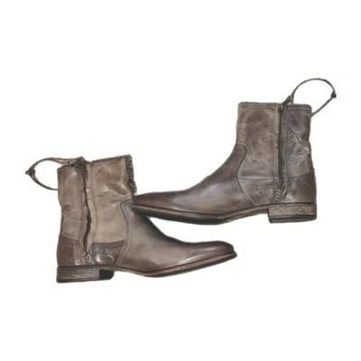 John Varvatos Chelsea Leather Upper Boots for Men for Sale  display picture 1