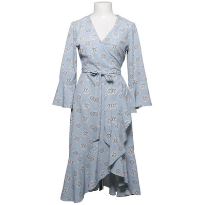Dry Lake, Wickelkleid, Größe: S, Mio Mid Dress, Blau/Mehrfarbig #Heh