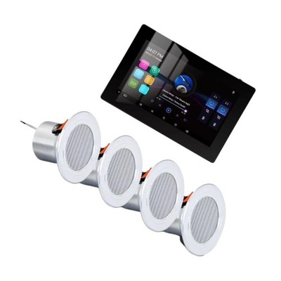 7'' Android 11 Smart Wandverstärker 8 Lautsprecher Multiroom Audio System 8x25WzS