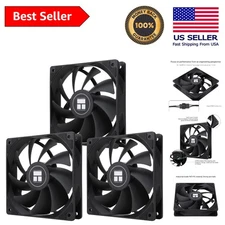 TL-C12C X3 Silent 120mm CPU Fan - 4pin PWM, 1550RPM, Low Noise Operation