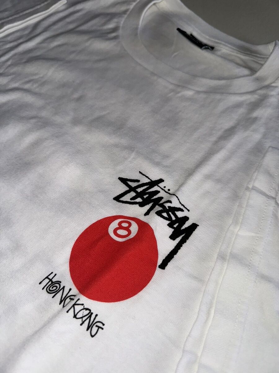 Stussy Hong Kong Shirt XXL rare vtg box logo japan 2XL NYC Stussy Hong Kong Shirt XXL rare vtg box logo japan 2XL NYC