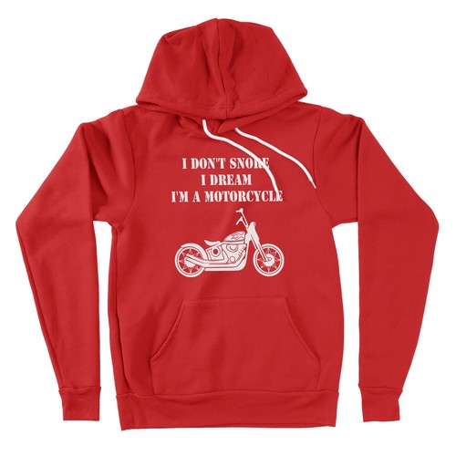 I Don't Snore I Dream I'm A Motorcycle Hoodies Sweater Motorcycle Biker Gifts - Picture 7 of 12