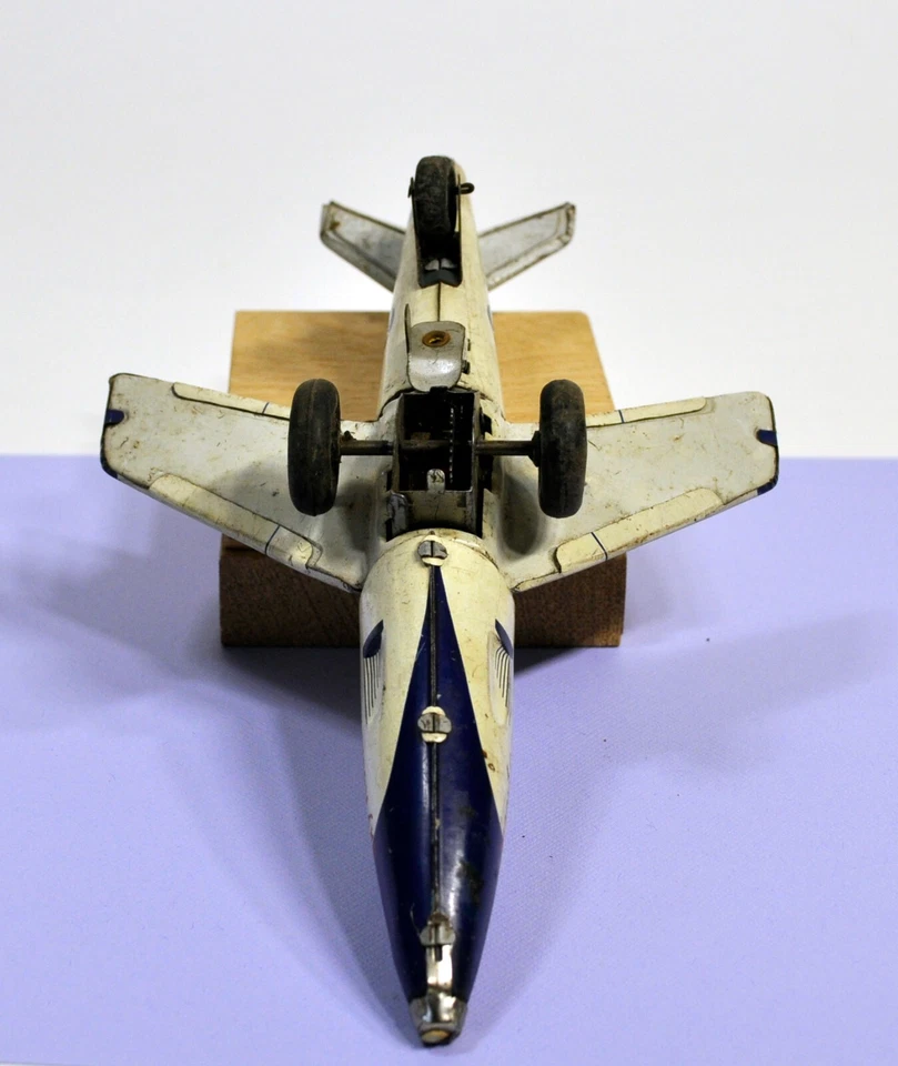 Avión a reacción de colección, Douglas NAVY SkyRocket, avión de juguete litográfico de hojalata - Japón Foto 4 de 4