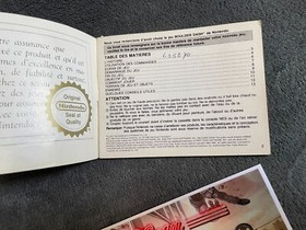 ₪PAS DE JEU₪ Notice Nintendo NES - FAH - Boulder Dash