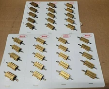 Dale .1 Ohm 25W 1% RH-25 Wirewound Power Resistor w Heat Sink Axial Lead Mount