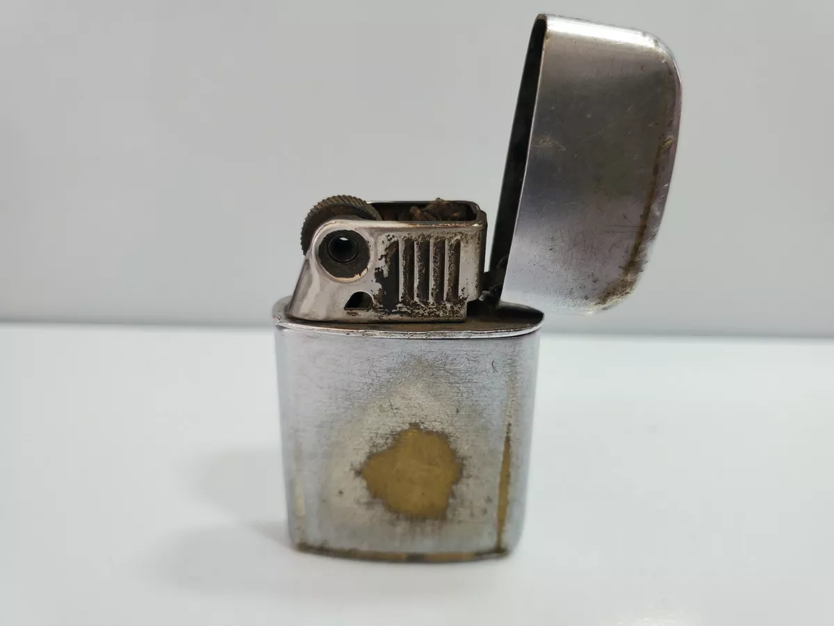 VINTAGE WORKING RONSON SUPER WINDLITE SILVER LIGHTER 4487/26
