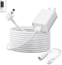 Power Adapter Charger Cord For Ring Stick up Cam & Pan Tilt Camera 4M/13.1Ft