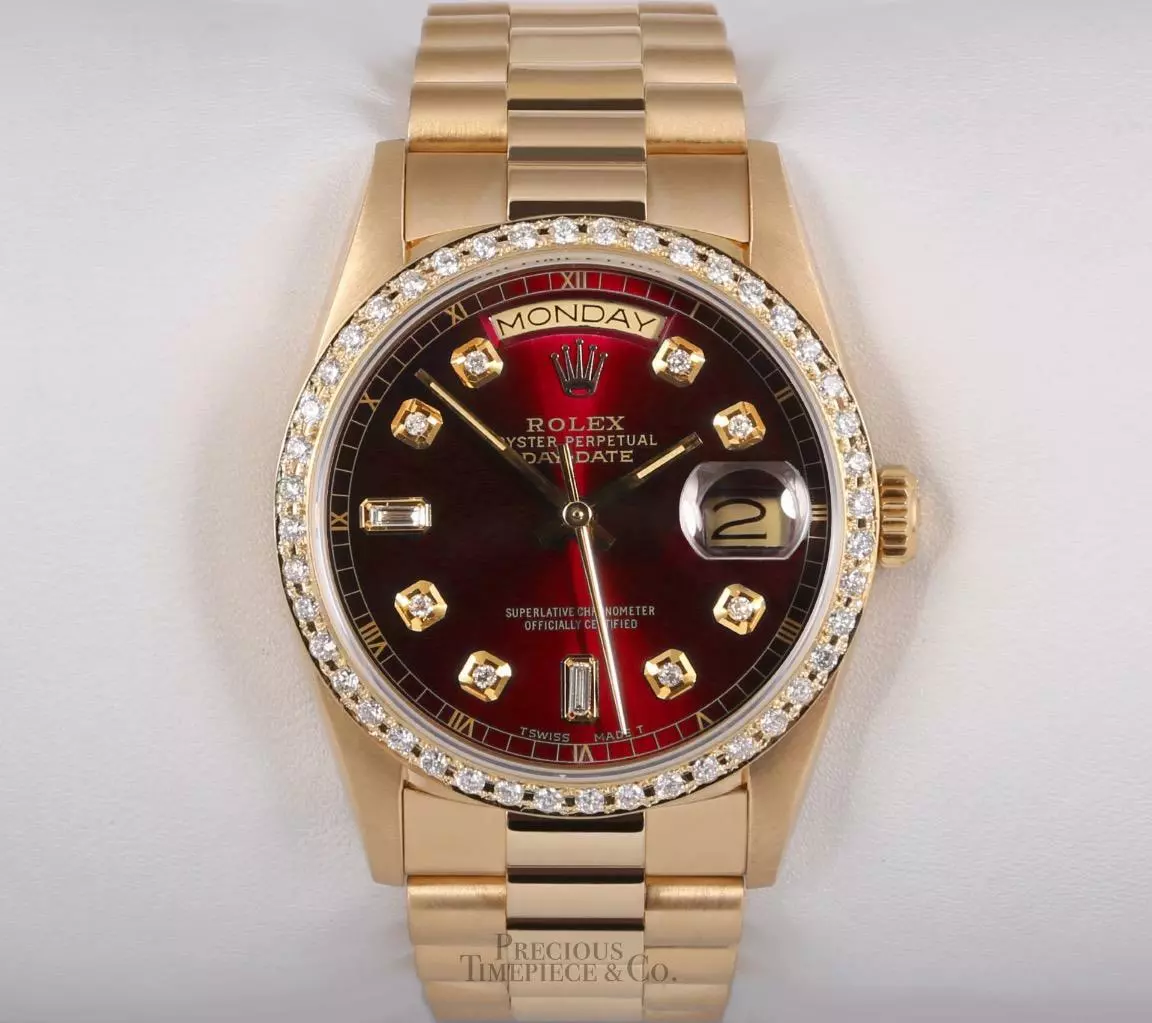Rolex day shop date red