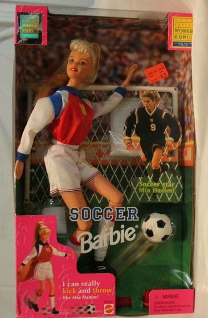 soccer barbie 1998