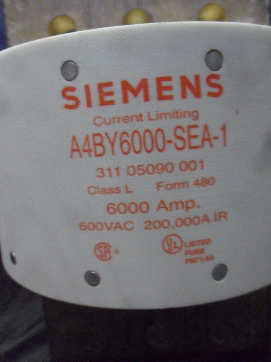 ふみまる New Ferraz Shawmut A4BY6000-SEA-1 6000 Amp Fuse KRP C 6000SP