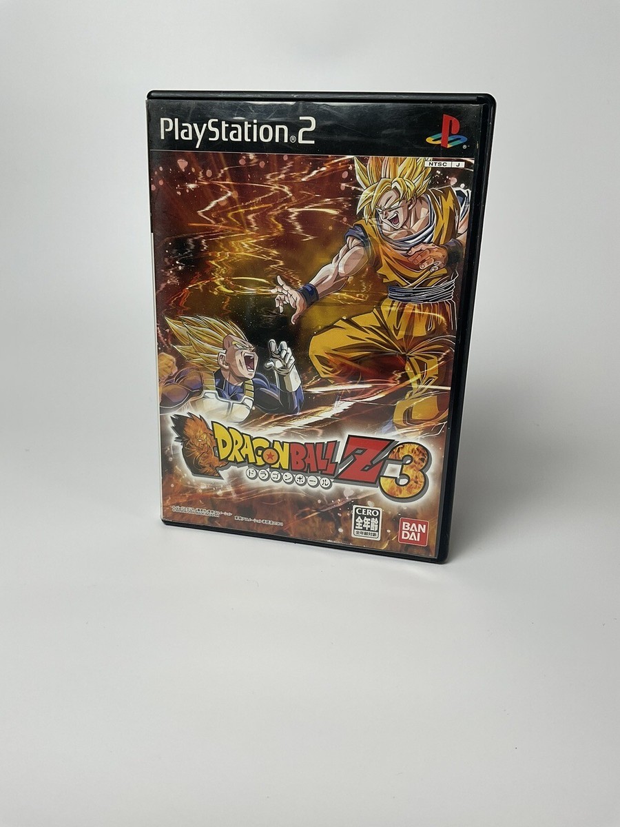 Playstation ps2 ドラゴンボールz3 Dragon Ball Z 3 DBZ3 Z3 SONY PS