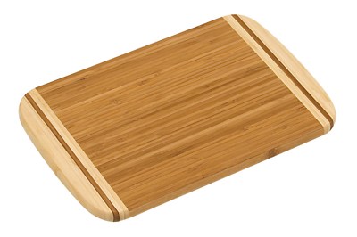 Kesper Schneidebrett Servierbrett Bambus  30 x 20 x 1,6 cm Buffetplatte   58110