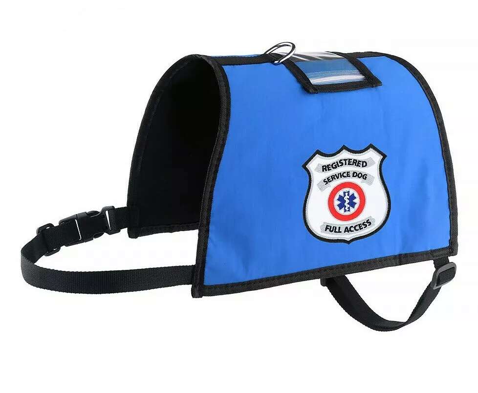 Service Dog Vest Harness Full Access Required Patches and ID Pocket ADA Cards