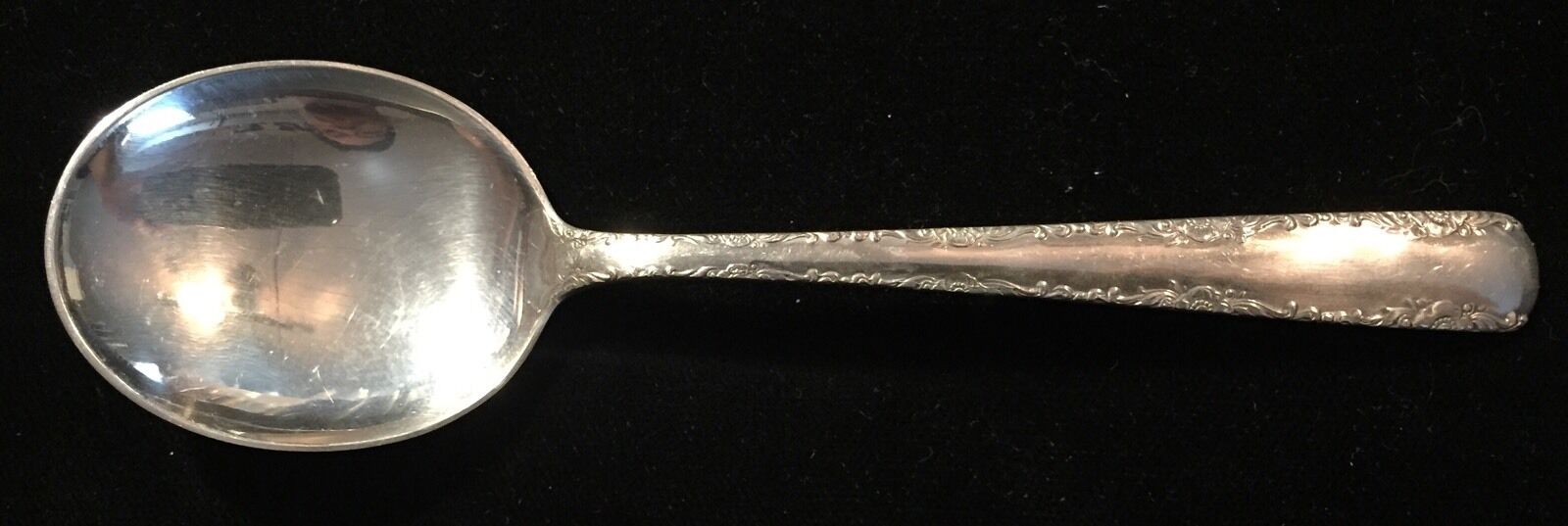 Sterling Silver Flatware - Gorham Camellia Cream Soup Spoon