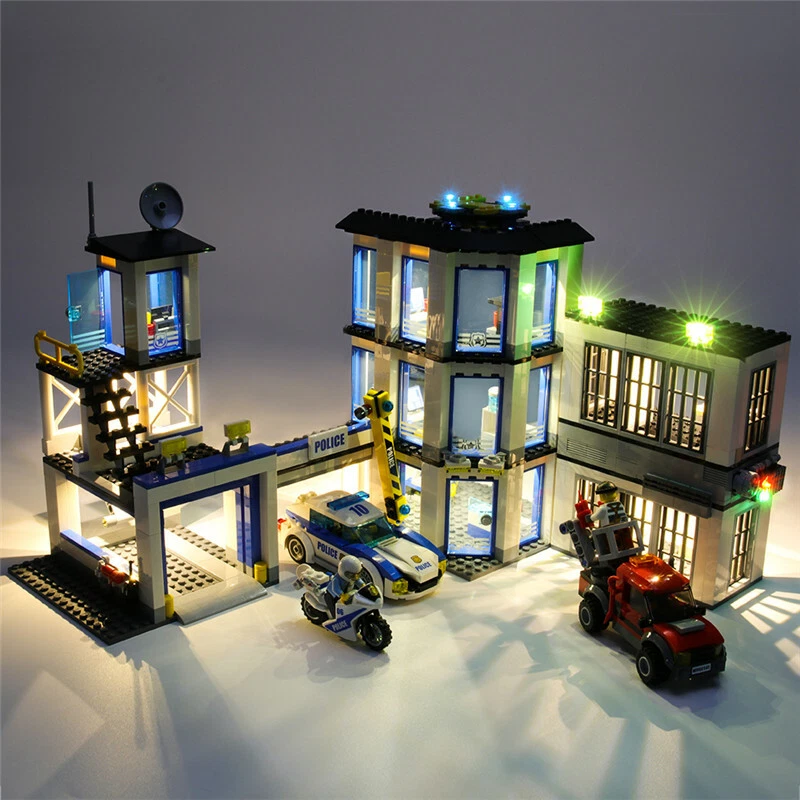 USB LED Lighting Kit For LEGOs 60141 LEGOs City Series Police Station light  set