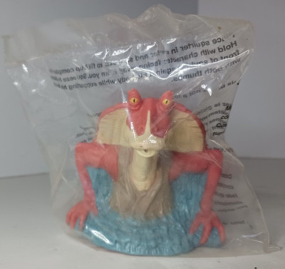 2008 Star Wars Jar- Jar Binks Applause Water Squirter Bath Toy New In Bag