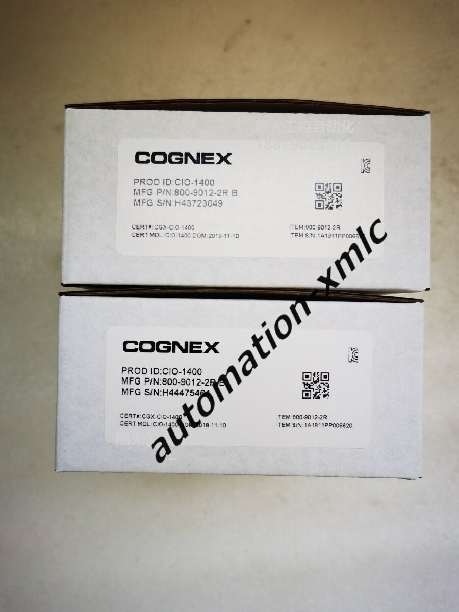 NEW Cognex 800-9012-2R Rev D In-Sight CIO-1400 I/O Expansion Module