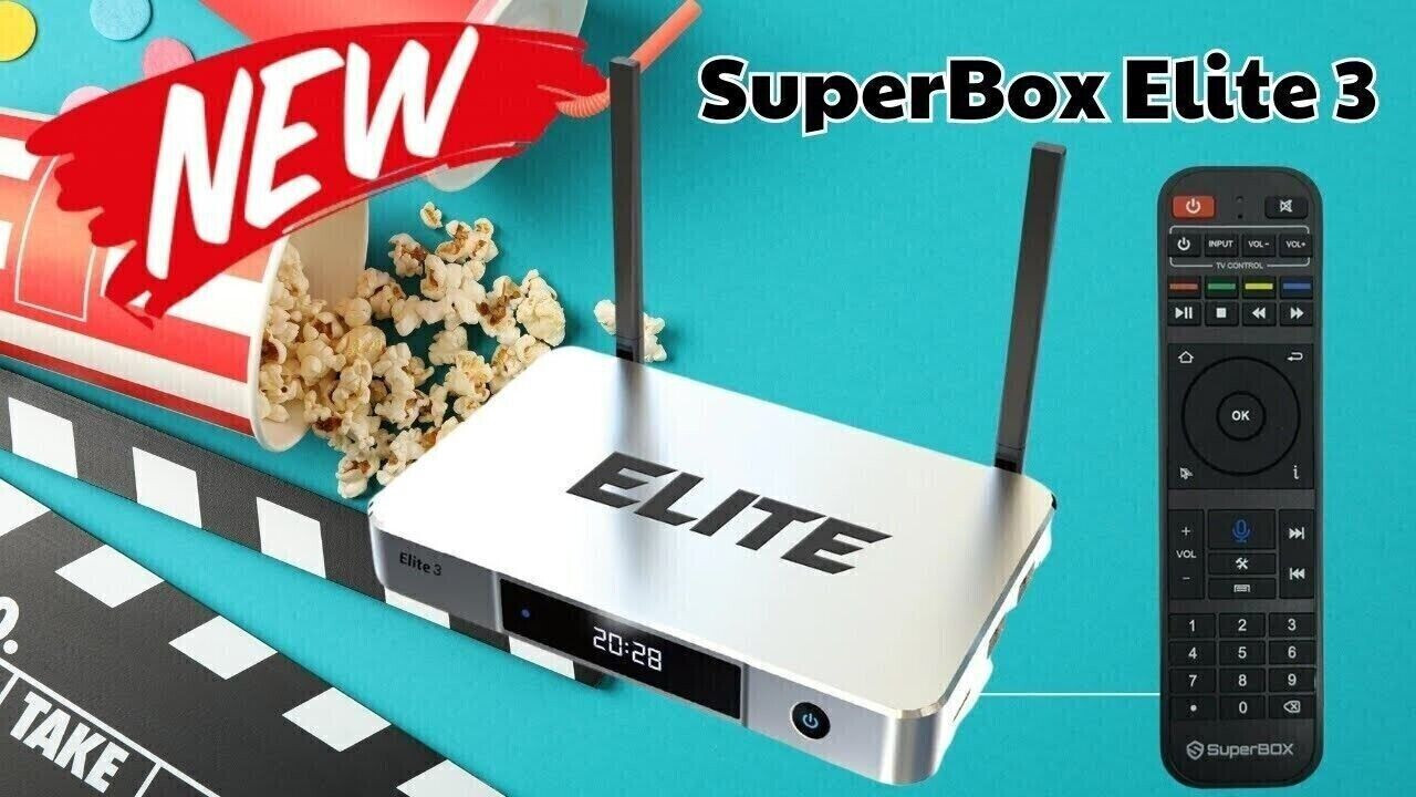 SuperBox Elite 3, with 9 Apps With Bluetooth Voice remote . eBay