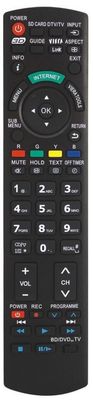 Télécommande De Remplacement Pour TV Panasonic - Modèles TX39ASW754, TX-39ASW754, TX39ASX659 - Neuf