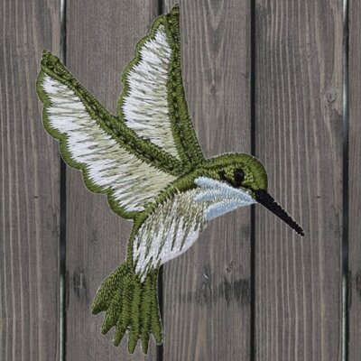 Hummingbird Embroidered Patch — Iron On | eBay