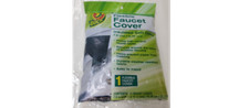 NEW Duck Flexible Slip-On Insulated Black Outdoor Faucet Cover Freeze PACK 2