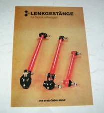 Prospectus/Brochure GDR Ifa Portable - Steering Linkage for Nutzkraftwagen -