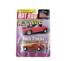 1998 Racing Champions Hot Rod Hot 'Vettes 63 Red Corvette Diecast Car New