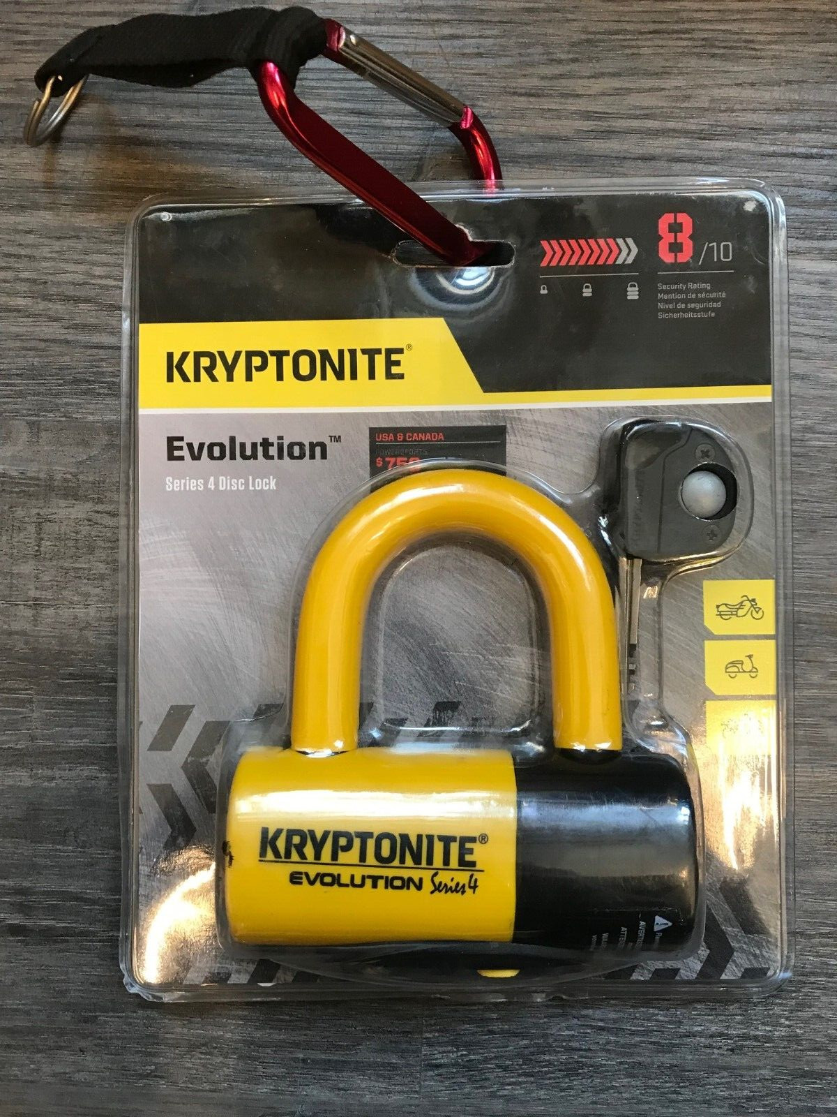 Kryptonite Bike lock Evolution 4 disc lock