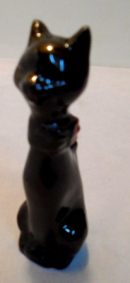 Black Cat Shaker, Around 4'' Tall Vintage FREE SHIP